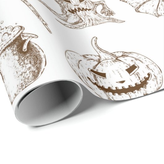 Halloween Cadeaupapier (Rol Hoek)