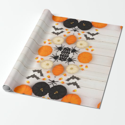 Halloween Cadeaupapier (Uitgerold)