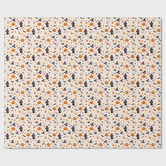 halloween cadeaupapier (Vlak)