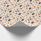 halloween cadeaupapier (Hoek)