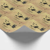 Halloween Cadeaupapier (Hoek)