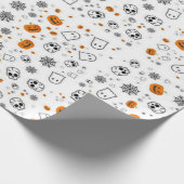 Halloween Cadeaupapier (Hoek)