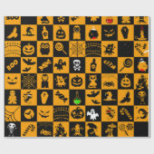 halloween cadeaupapier (Vlak)