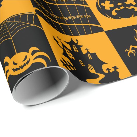 halloween cadeaupapier (Rol Hoek)