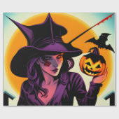 Halloween Cadeaupapier (Vlak)