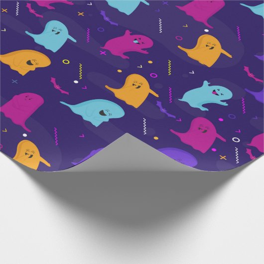 Halloween Cadeaupapier (Hoek)