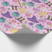 Halloween Cadeaupapier (Hoek)