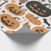 Halloween cadeaupapier (Hoek)