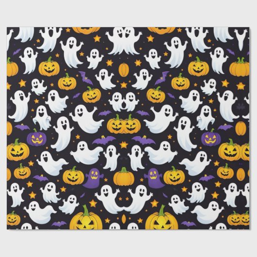 HALLOWEEN CADEAUPAPIER (Vlak)