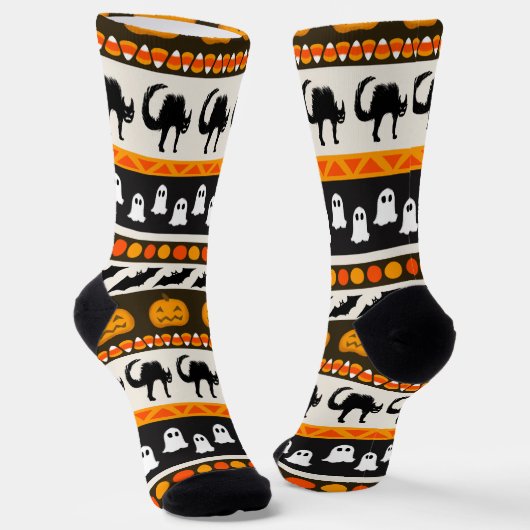 Halloween cadeausokken sokken (Gebogen)