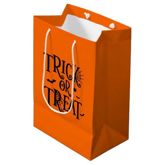 Halloween cadeautas (Voorkant Gekanteld)