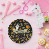 Halloween-cadeautjes Papieren Bordje (Feest)