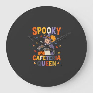 Halloween Cafetaria Koningin Grote Klok