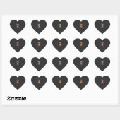 Halloween Cafetaria Koningin Hart Sticker (Vel)