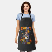 Halloween Cafetaria Koningin Schort (Gedragen)