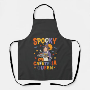 Halloween Cafetaria Koningin Schort