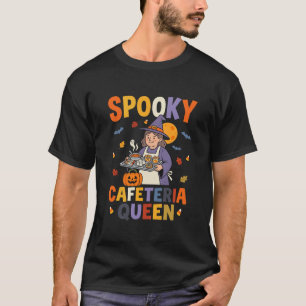 Halloween Cafetaria Koningin T-shirt