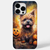 Halloween Cairn Terrier met pompoenen eng Case-Mate iPhone Case (Achterkant)
