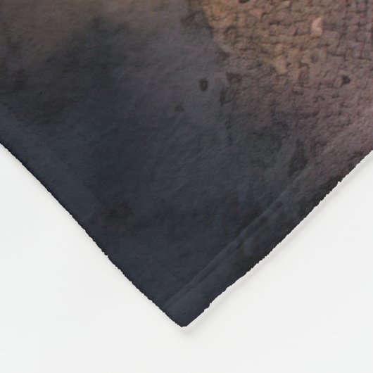 Halloween Cairn Terrier met pompoenen eng Fleece Deken (Hoek)