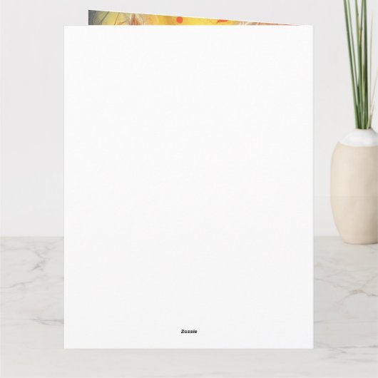 Halloween Cairn Terrier met pompoenen eng Kaart (Achterkant)