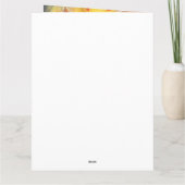 Halloween Cairn Terrier Met Pompoenen Griezelen  Kaart (Achterkant)