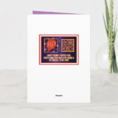 Halloween Cake Birthday Card Kaart (Achterkant)