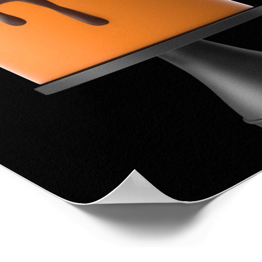 Halloween Cake Poster (Hoek)