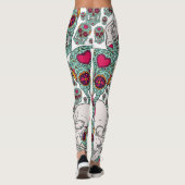 Halloween Calaveras Leggings (Achterkant)