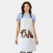 Halloween Californië Schort (Gedragen)