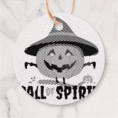 Halloween Call of Spirit Bedankjes Labels (Achterkant)