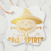 Halloween Call of Spirit Bedankjes Labels (Voorkant)