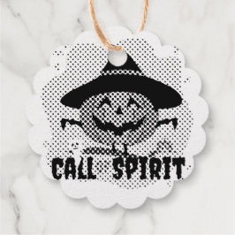 Halloween Call of Spirit Bedankjes Labels