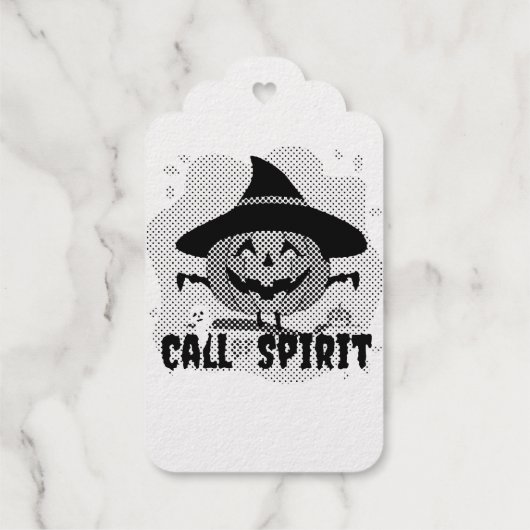 Halloween Call of Spirit Cadeaulabels (Achterkant)