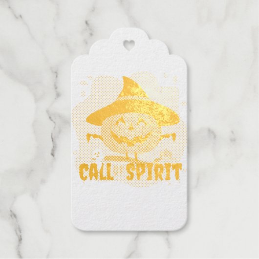 Halloween Call of Spirit Cadeaulabels (Voorkant)