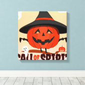 Halloween Call of Spirit Canvas Afdruk (Insitu (Houten vloer))