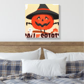Halloween Call of Spirit Canvas Afdruk (Insitu (Slaapkamer))