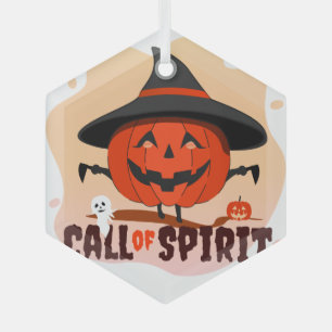 Halloween Call of Spirit Glas Ornament