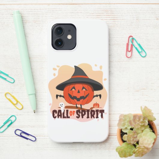 Halloween Call of Spirit iPhone Hoesje (Op bureau)