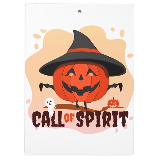 Halloween Call of Spirit Klembord (Achterkant)