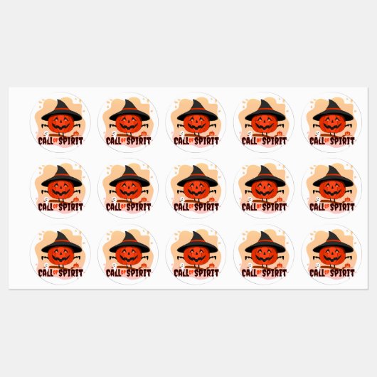 Halloween Call of Spirit Labels (Vel)