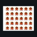 Halloween Call of Spirit Labels<br><div class="desc">Halloween call of spirit design,  dit ontwerp is perfect voor iedereen op elk moment en niet alleen Halloween,  met dit aantrekkelijke kunstwerk met een griezelig uitziende twee pompoenen met een dolk bijl en een geest.</div>