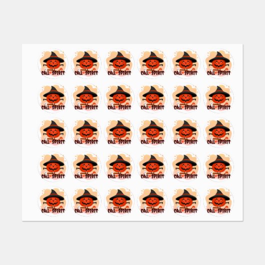 Halloween Call of Spirit Labels (Vel)