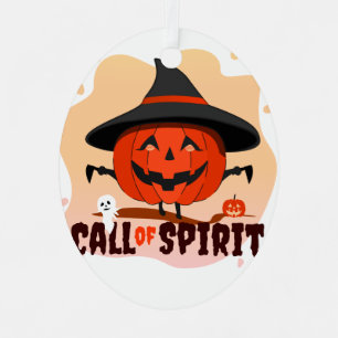 Halloween Call of Spirit Metalen Ornament