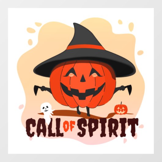 Halloween Call of Spirit Raamsticker (Vel)