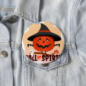 Halloween Call of Spirit Ronde Button 4,0 Cm (In situ)
