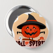 Halloween Call of Spirit Ronde Button 4,0 Cm (Voorkant /achterkant)