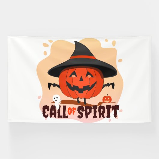 Halloween Call of Spirit Spandoek (Horizontaal)