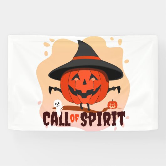 Halloween Call of Spirit Spandoek (Horizontaal)