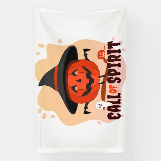 Halloween Call of Spirit Spandoek (Verticaal)