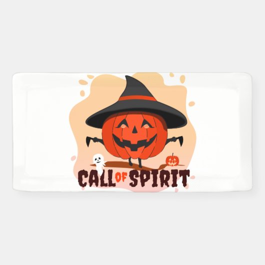 Halloween Call of Spirit Spandoek (Horizontaal)